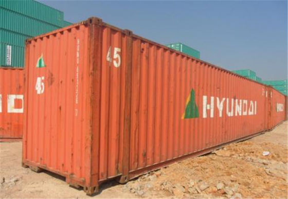 China 45 Feet  High Cube Second Hand Sea Containers / 2nd Hand Shipping Containers  supplier