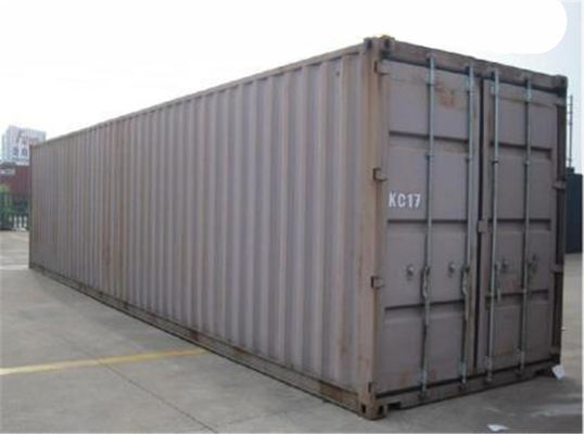 China 40gp Steel Dry Used Metal Shipping Containers 28000kg Payload supplier