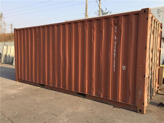 China Steel Dry Used 20ft Shipping Container / Second Hand Storage Containers supplier