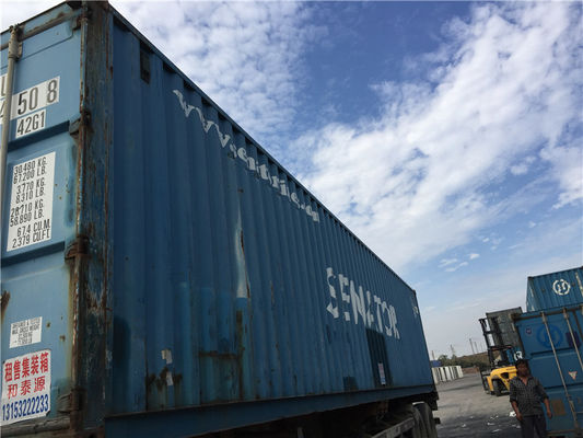 China 20gp Steel Dry Used Freight Containers For Logistics And Transport supplier