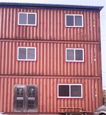 China Used  20gp Steel Portable Prefab Container House For Hotel Office supplier