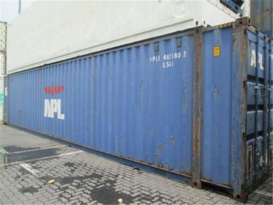 China Used Steel Storage High Cube Shipping Container 45HQ  8 Into A New supplier