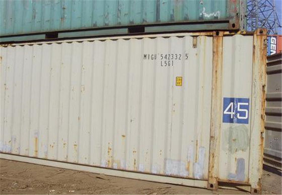 China 2nd Hand Used Steel Storage Containers For Goods Shipping 40RF supplier