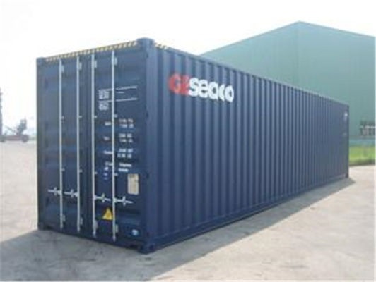China Ocean Transport High Cube Shipping Container 45 Foot With Forklift Hole supplier